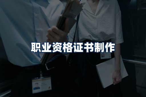 职业资格展示